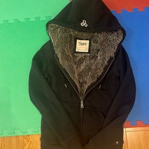 Small size - tna fur lined sweater